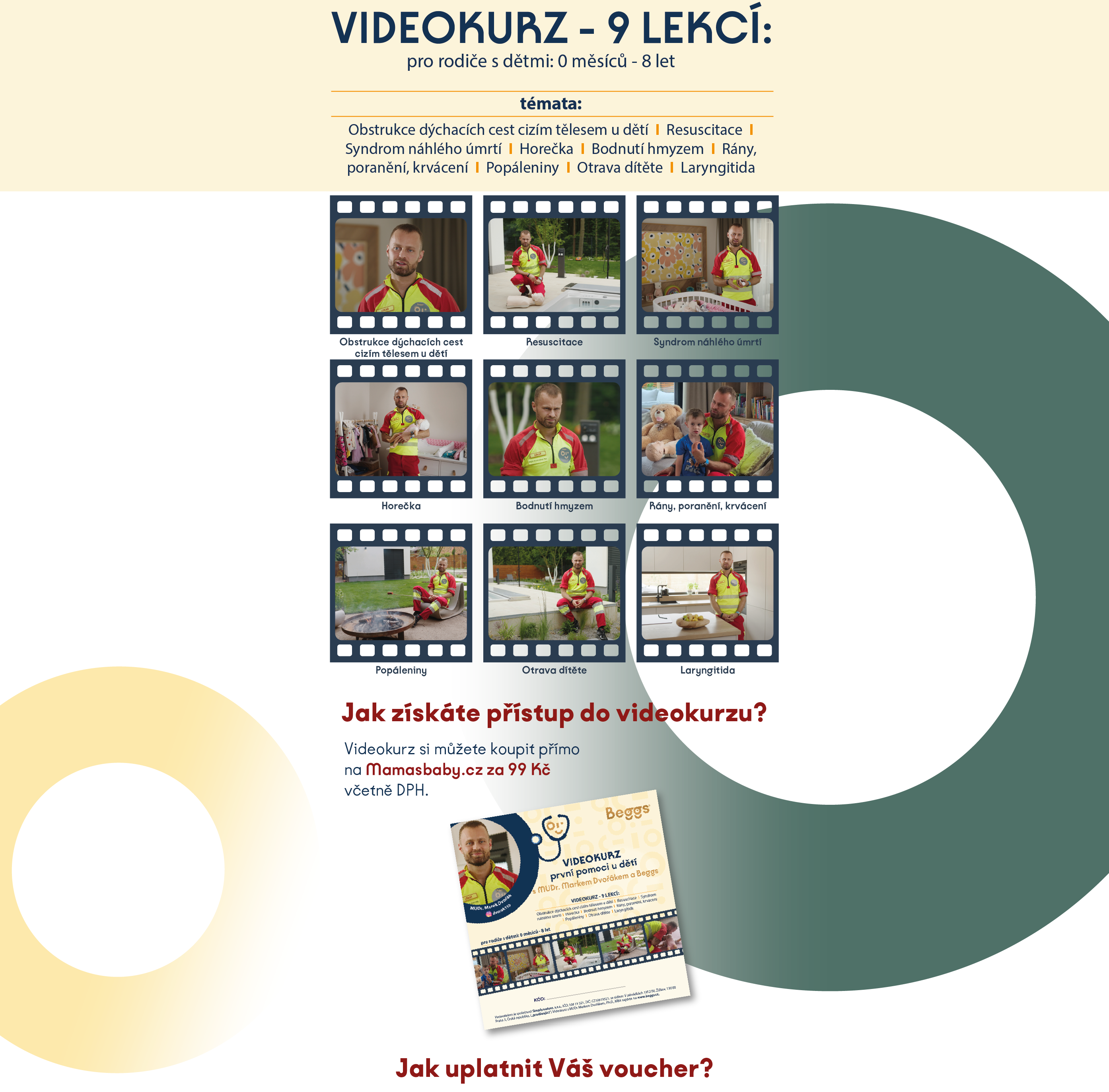 Videokurz první pomoci s Markem Dvořákem